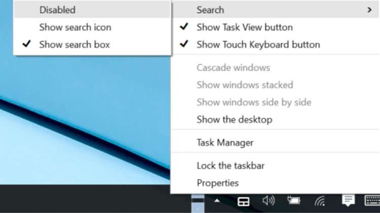 How To Get Rid Of Search Bar At Top Of Screen Windows 10?