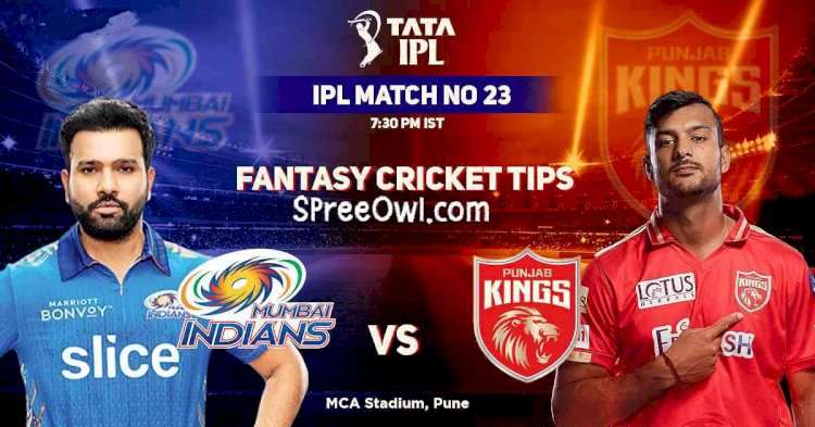 Mumbai Indians vs Punjab Kings Dream11 Prediction, Fantasy Cricket Tips, Dream11 Team, Playing XI, Pitch Report