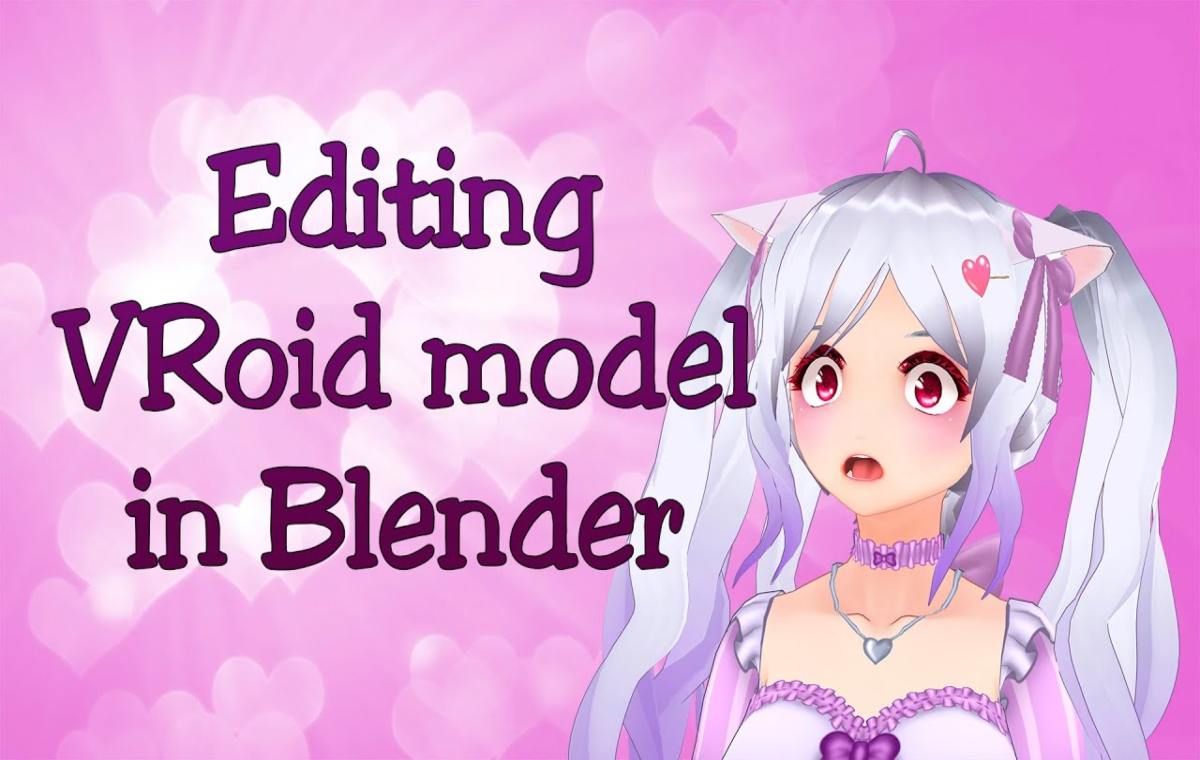 Customize Your Vroid Model In Blender! Here’s the Step By Step Process